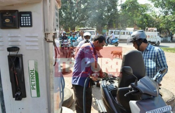Agartala petrol pumps running dry 